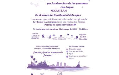 Pacientes, activistas y familias participarán en la caminata para promover la concientización sobre enfermedades autoinmunes.