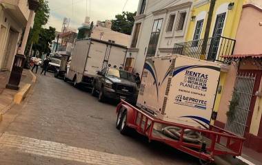 Vialidades del Centro Histórico de Mazatlán permanecerán cerradas temporalmente por los trabajos para instalar el escenario de “México Canta”.