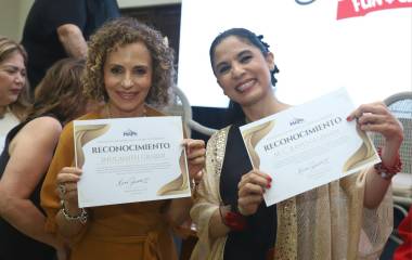 Shulamit Graber y Rayo Guzmán.