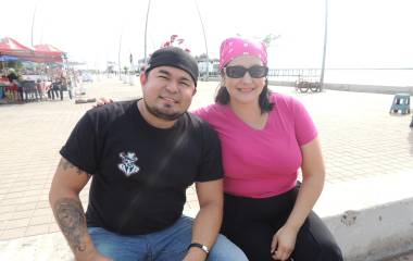 Otoniel Guillén y Lucero Núñez.