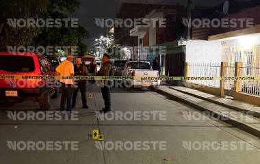 El ataque armado se reportó sobre la calle Justino Rubí casi esquina con la calle Sexta de la colonia Venustiano Carranza.