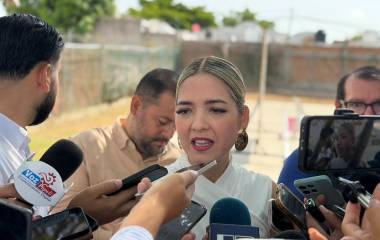 La alcaldesa Estrella Palacios dio a conocer la llegada de 900 elementos para reforzar la seguridad.