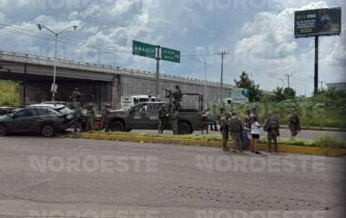 Autoridades mantienen el área bajo resguardo y un fuerte operativo de seguridad.