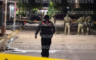 El ataque armado fue reportado sobre la calle Isla de Guadalupe casi esquina con la calle Cialaca.