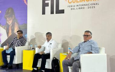 Fue presentado el libro “La memoria como trinchera” en la Feria Internacional del Libro Culiacán 2025.
