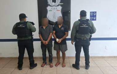 Los sospechosos fueron identificados como Eduardo y Víctor “N”, ambos de 38 años de edad.