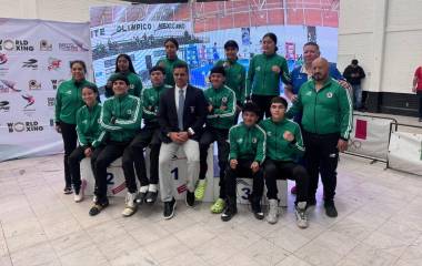El mazatleco Jorge Nieblas ya se encuentra con la selección mexicana de boxeo que competirá en el Futures Cup.