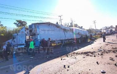 Cientos de cajas de aguacate quedaron esparcidas tras la volcadura de un tráiler en la México 15.