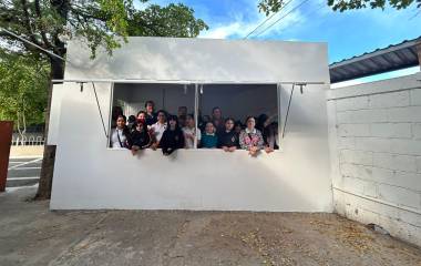 La reconstrucción se hizo posible por el ingeniero Rafael Izabal Sanz, quien se sumó de manera voluntaria.