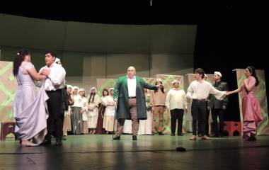 Integrantes del Coro y Taller de Ópera de Sinaloa.