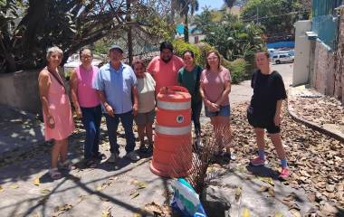 El grupo de vecinos han denunciado constantemente los desperfectos en el Cerro del Vigía