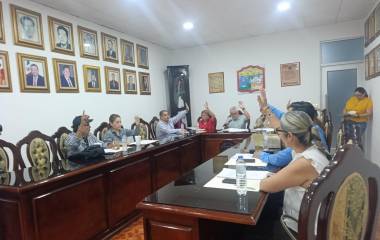 Integrantes del Cabildo de Escuinapa avalaron por unanimidad la modificación del programa de obra pública.