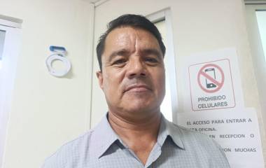 Esteban Cázares Gómez, director de Obras y Servicios Públicos.