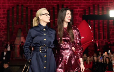 Anne Hathaway y Meryl Street.