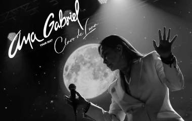 El cartel oficial de la gira ‘Claro de Luna’ de la cantante.