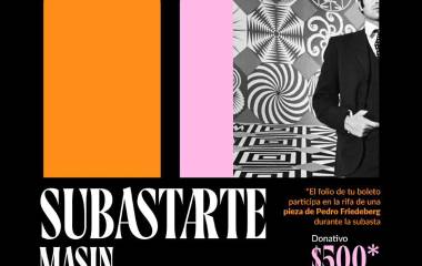 Subastarte se llevará a cabo el 8 de mayo en el Museo de Arte de Sinaloa.