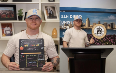 Saúl ‘Canelo’ Álvarez retoma sus estudios.