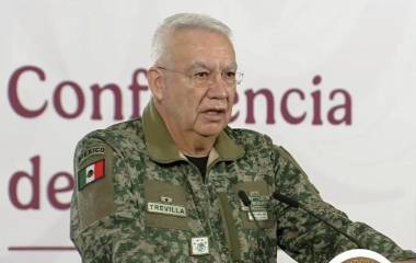 El Secretario de la Defensa Nacional, Ricardo Trevilla Trejo, habla del operativo tras el que murió Nemesio Oseguera Cervantes, “El Mencho”.