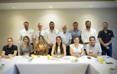 Representantes de diferentes sectores empresariales de Mazatlán se reunieron con autoridades municipales.