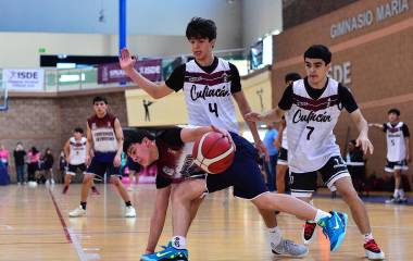 En la U16 Varonil, Culiacán derrotó 58-30 a Salvador Alvarado.