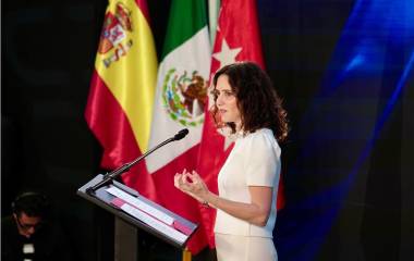 Isabel Díaz Ayuso, presidenta de la Comunidad de Madrid.