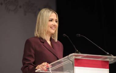 Estrella Palacios Domínguez presentó su Segundo Informe de Gobierno ante cientos de ciudadanos y representantes de distintos sectores en Mazatlán.