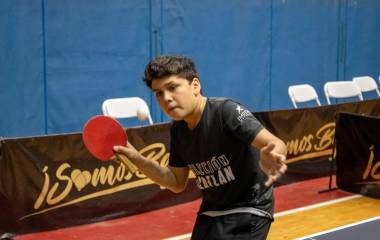Ian Rodríguez se consagró como campeón de la Región 1 de tenis de mesa.