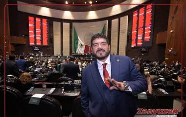 Zenyazen Escobar García, Diputado federal de Morena por Veracruz, fue localizado sin vida dentro de un vehículo en Puente Nacional.