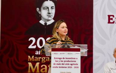 La Gobernadora de Sinaloa Yeraldine Bonilla Valverde afirma que mantienen gestiones para atender las demandas del sector agrícola.