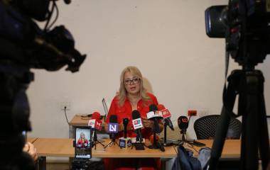 Martha Elena Reyes Zazueta, presidenta de Coparmex en Sinaloa, expone el impacto de la crisis de inseguridad en las empresas.