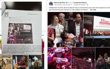 El PRI aprovechó la publicación en el Facebook de Marina del Pilar para denunciar la posible comisión de los delitos electorales que cometió.