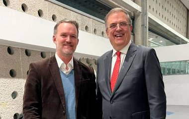 El Secretario de Economía, Marcelo Ebrard, confió en que México llegará a un “entendimiento” con Estados Unidos.