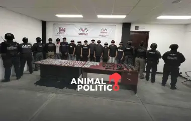 Las 12 personas detenidas dijeron pertenecer al Cártel Jalisco Nueva Generación (CJNG).