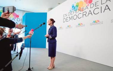 La Presidenta de México, Claudia Sheinbaum centró su intervención en un llamado a transformar el orden internacional hacia la paz, la soberanía de los pueblos y la justicia social.