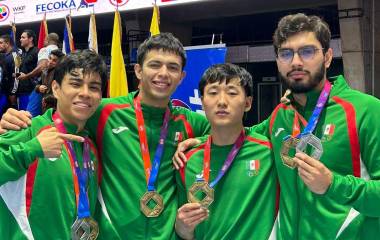 Hayato Yoshii logró par de medallas en el Centroamericano de Karate, que tuvo lugar en Nicaragua.