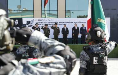 La Secretaría de la Defensa Nacional y de la Seguridad y Protección Ciudadana firmaron un convenio.