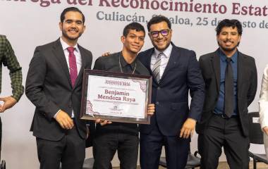 Benjamín fue distinguido por su destacada trayectoria nacional e internacional en karate.