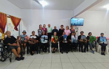 Celebran adultos mayores aniversario de Casa de Día, en Escuinapa