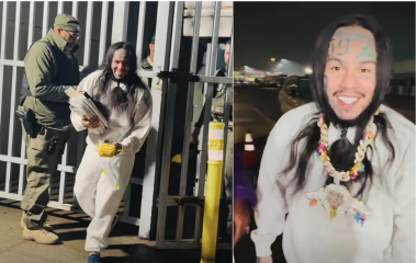 Tekashi 6ix9ine, recuperó su libertad.