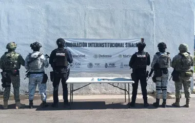 Los objetos asegurados fueron puestos a disposición de las autoridades correspondientes.