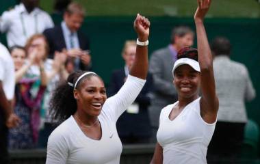 Serena y Venus Williams competirán en dobles, en Wimbledon.