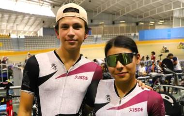 Mateo García terminó su eliminatoria con un tiempo de 14 minutos con 42 segundos.