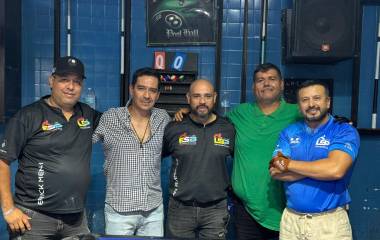 Los campeones y subcampeones.