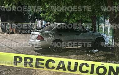 El hecho se registró en el cruce de las calles Cerro Agua Amarilla y Jesús María.