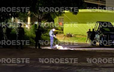 El hombre quedó sin vida en un predio junto a los campos deportivos de El chaflán en la Colonia Valle del Ejido.