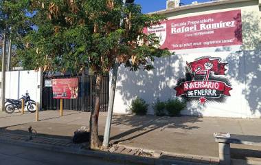 La Preparatoria Rafael Ramírez denuncia intento de ocupar terreno educativo en Culiacán.