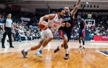 México no pudo superar a Estados Unidos en las eliminatorias mundialistas de la FIBA.