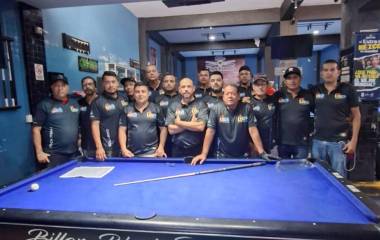 Mazatlecos aseguran primeros lugares de Torneo de Billar Top Player State.