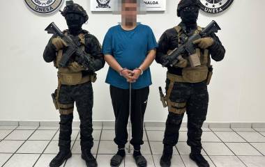Víctor Alberto “N”, de 27 años de edad, es señalado como presunto responsable de una agresión con arma blanca contra una mujer en Guasave.