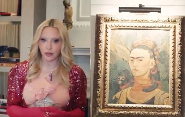 Madonna compartió con Vogue Latinoamérica una de sus más preciadas obras de arte.